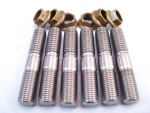 TITANIUM TORQUE TUBE STUDS WITH JET NUTS