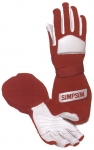 SIMPSON MEDIUM RED TALON GLOVES