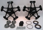 WINTERS TRACKSTAR 5 BLACK HUB SET