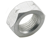 1/2" LH ALUMINUM JAM NUT