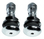 CHROME TIRE VALVE - BOLT IN