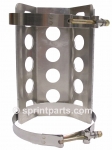 OIL TANK MOUNT WITH CLAMPS