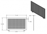 FLAT RADIATOR ROCK PROTECTOR